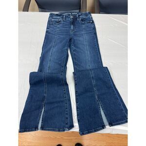 American Eagle Next Level Stretch Festival Flare Jeans Size 4